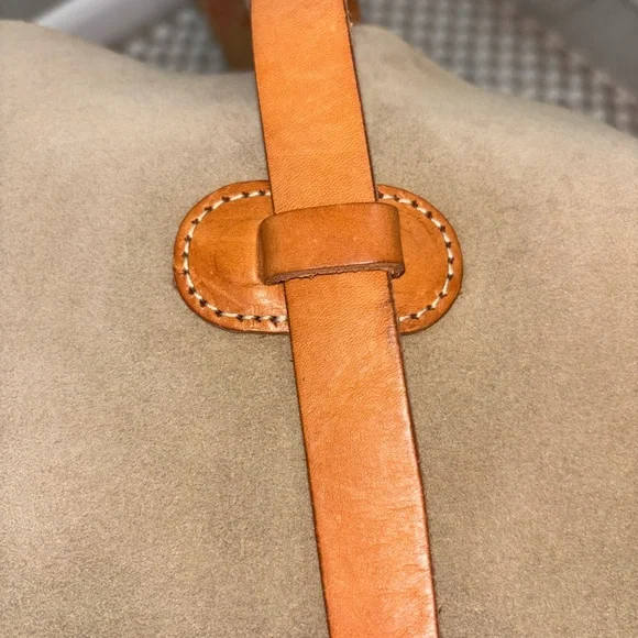 ✨MASSIMO PALOMBA Crossbody Satchel Messenger Bag in Suede & Distressed Leather